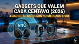 TOP 5 Gadgets de Tecnologia no Mercado Livre (2026): Vale Cada Centavo