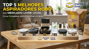 Melhores Aspiradores Robô no Mercado Livre (2026): Guia Completo para Escolher o Certo