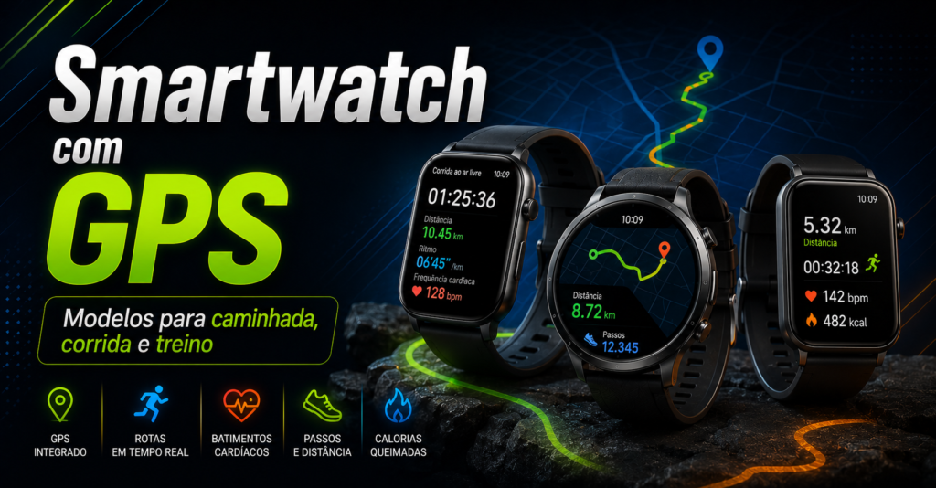 Smartwatch com GPS