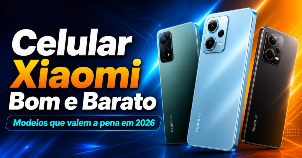 Celular Xiaomi Bom e Barato Modelos que valem a pena em 2026