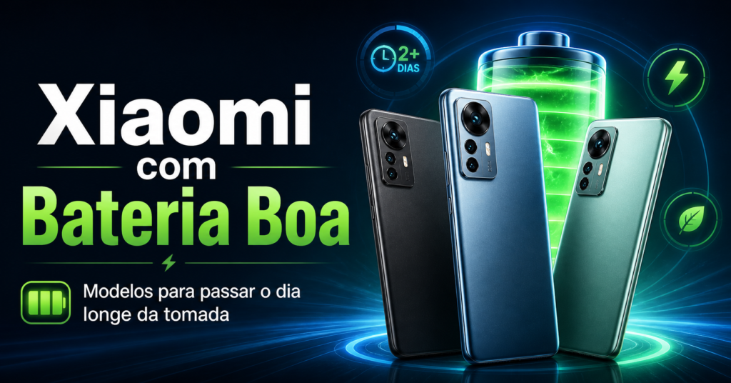 Celular Xiaomi com bateria boa