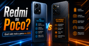 Redmi ou Poco: qual vale mais a pena em 2026?