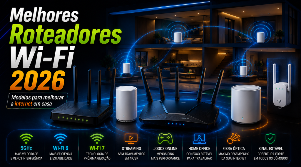 Melhores Roteadores Wi-Fi 2026
