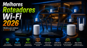 Melhores roteadores Wi-Fi em 2026: modelos para melhorar a internet em casa.